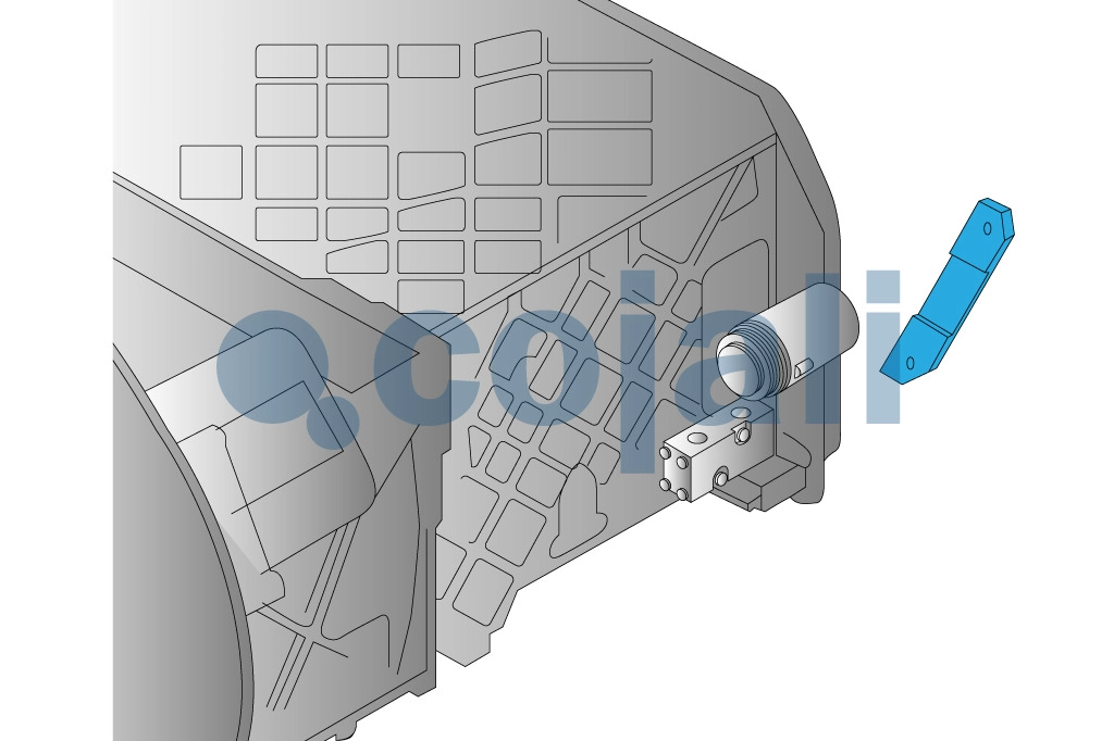 ÚTIL DE FIJACIÓN PARA EL CILINDRO DEL GRUPO DIVISOR. CAJA DE CAMBIOS ZF 16S, 50105055, 1X56137917