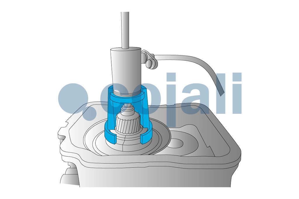 TOOL TO DISASSEMBLE/ASSEMBLE THE RANGE SYNCHRONISER RING, 50105120, 9998542