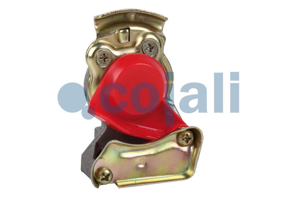 CABEZA ACOPLAMIENTO AUTOMATICA 22X150 ROJA, 6001405, 4522002110