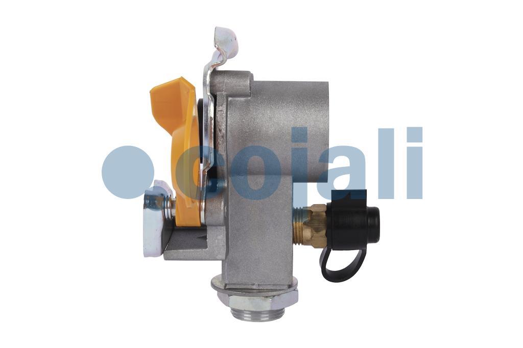 YELLOW COUPLING HEAD WITH  FILTER - LOOSE NUT - AIR CONECTION, 6001424, 9522010070