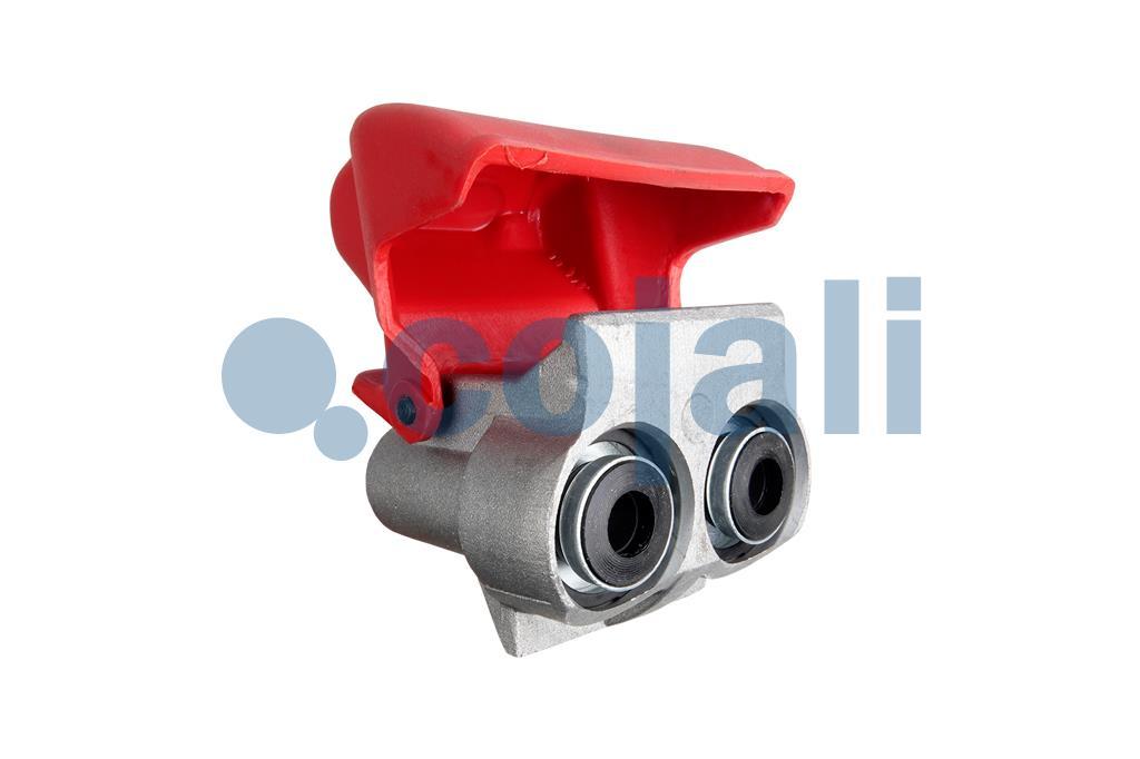 DUOMATIC DOUBLE CONNECTION COUPLING HEAD, 6001443, 4528050040