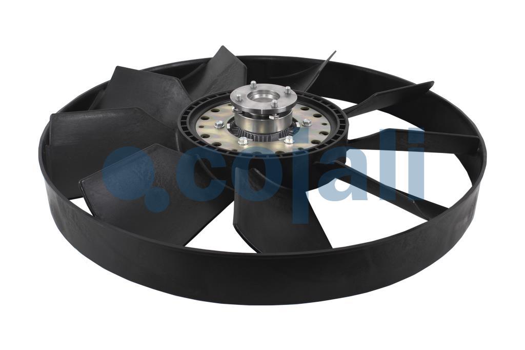 ASSEMBLY OF ELECTRONICALLY-CONTROLLED FAN CLUTCH + BLADES, 7065405, 51066007030