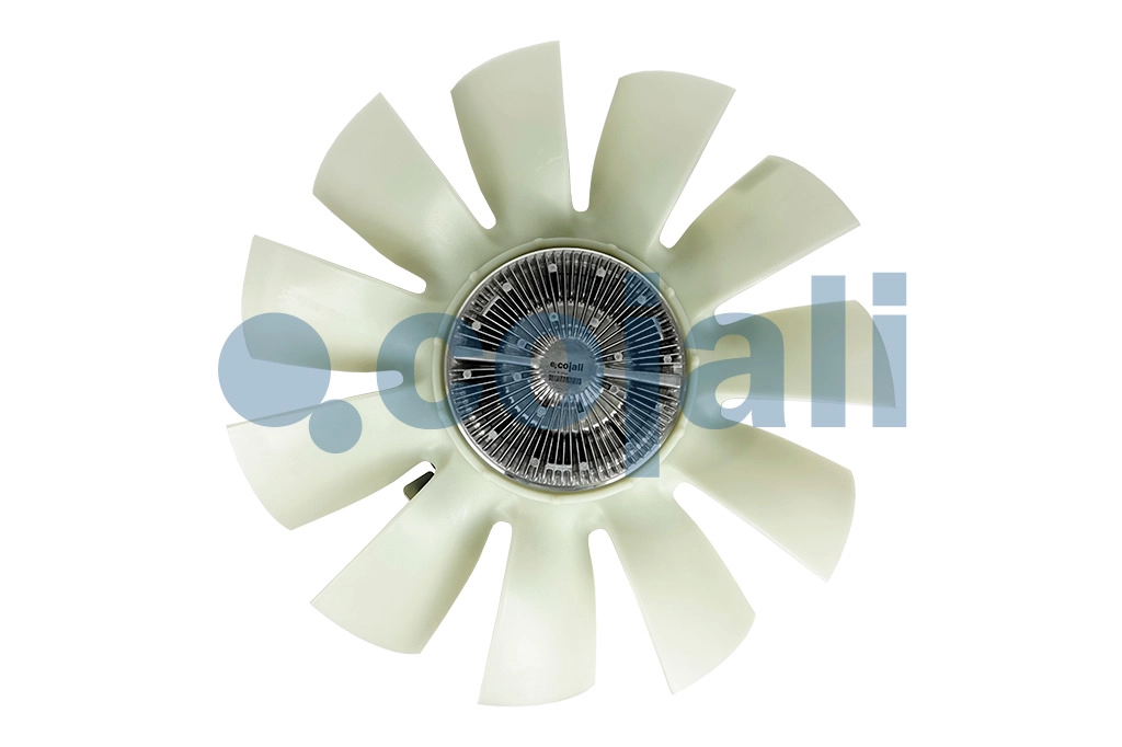 ASSEMBLY OF ELECTRONICALLY-CONTROLLED FAN CLUTCH + BLADES, 7085415, 20576186