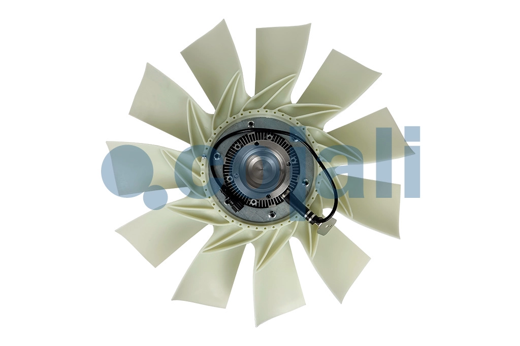 ASSEMBLY OF ELECTRONICALLY-CONTROLLED FAN CLUTCH + BLADES, 7085415, 20576186