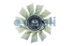 ASSEMBLY OF ELECTRONICALLY-CONTROLLED FAN CLUTCH + BLADES, 7085409, MEDIDAS