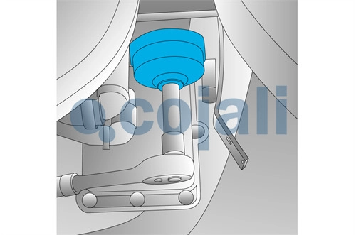 DOUILLE (3/8") POUR ÉCROU HEXAGONAL, 46 MM MERCEDES-BENZ, 50105135, 50105135