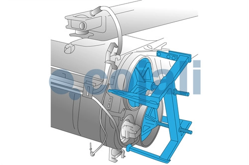 ÚTIL PARA DESMONTAJE/MONTAJE DEL FILTRO DE PARTÍCULAS DIÉSEL (DPF), 50105204, 2263984