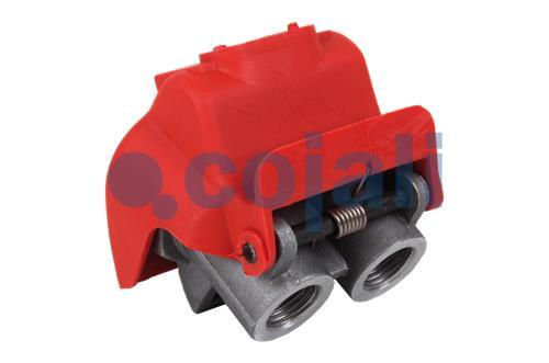 DUOMATIC DOUBLE CONNECTION COUPLING HEAD, 6001412, 4528040120