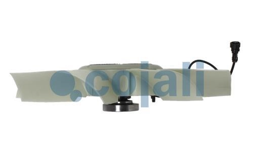 ASSEMBLY OF ELECTRONICALLY-CONTROLLED FAN CLUTCH + BLADES, 7085426, 21749787