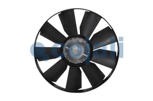 ASSEMBLY OF ELECTRONICALLY-CONTROLLED FAN CLUTCH + BLADES, 7065405, 51066007030