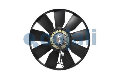 ASSEMBLY OF ELECTRONICALLY-CONTROLLED FAN CLUTCH + BLADES, 7065406, 51066007015