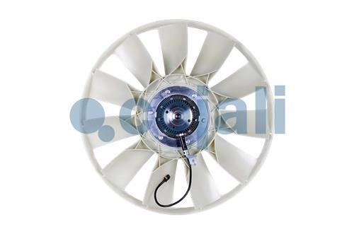 ASSEMBLY OF ELECTRONICALLY-CONTROLLED FAN CLUTCH + BLADES, 7065414, 51066007061