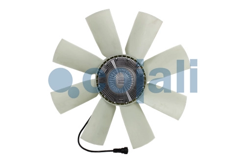 ASSEMBLY OF ELECTRONICALLY-CONTROLLED FAN CLUTCH + BLADES, 7085410, 21705705