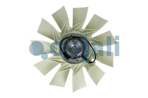 ASSEMBLY OF ELECTRONICALLY-CONTROLLED FAN CLUTCH + BLADES, 7085415, 20576186